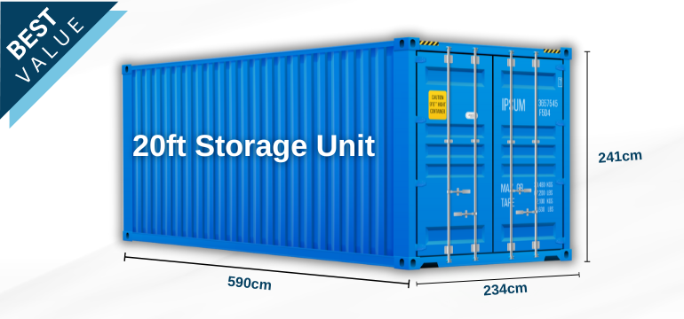 20 Foot Storage Unit