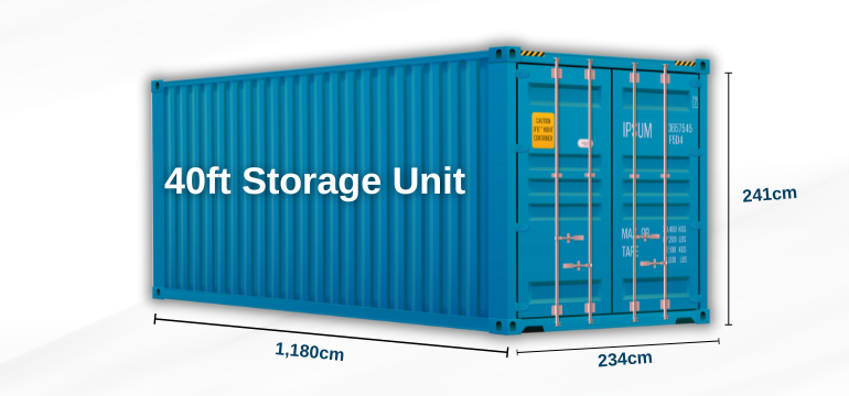 40 Foot Storage Unit
